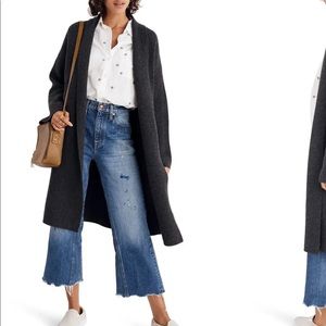 Madewell Rivington Sweater Coat XXS